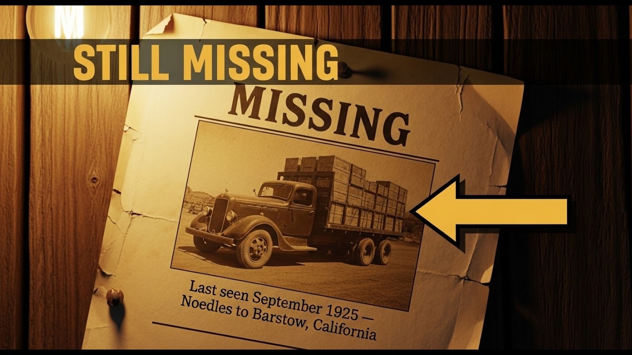The Mystery Truck That Vanished in the Mojave Desert (1935)