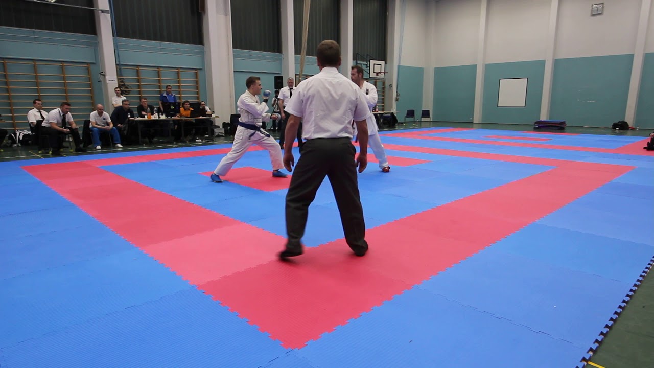 Kimura cup 2018 kumite finaali Audun - Eelis