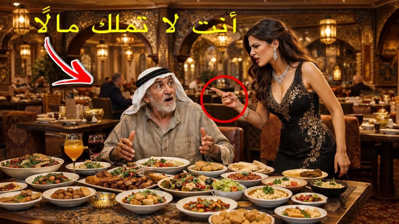 لم تكن تعلم أن الرجل العجوز كان ناقدًا مشهورًا… حتى نهض ثم…