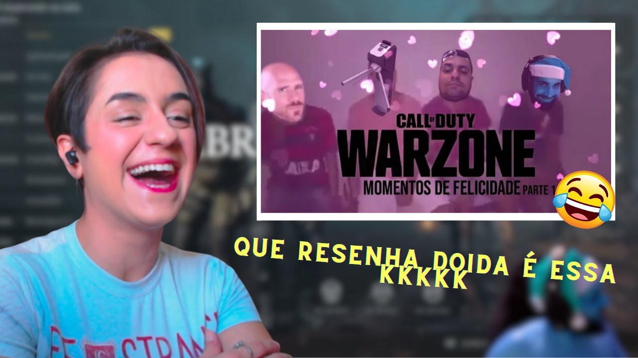 MARY JANE REACT - MOMENTOS DE FELICIDADE - COD: WARZONE PT#01 - Parte 1 - #react #smzinho