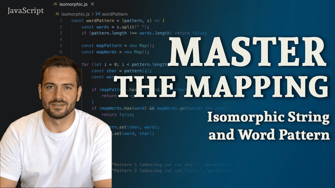 One Logic, Two Problems: How to Solve Isomorphic Strings & Word Pattern?