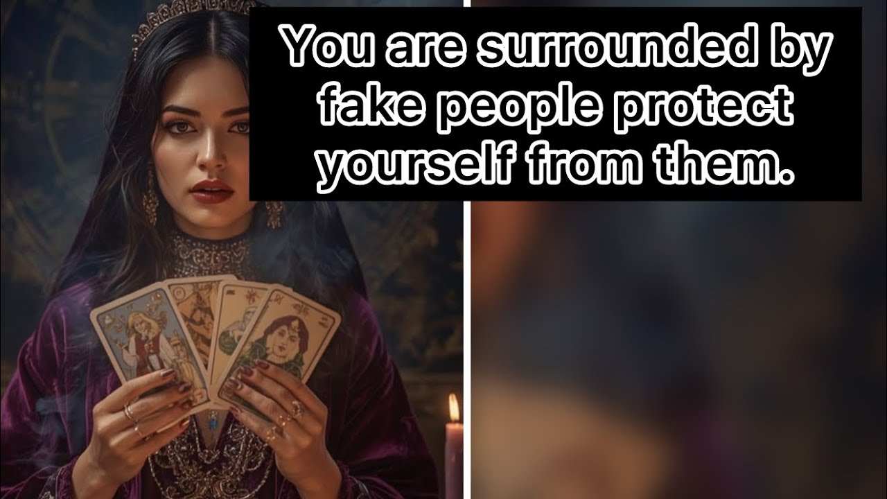 You have fake people around you👺🎭#tarot #timelessreading #tarotreader 