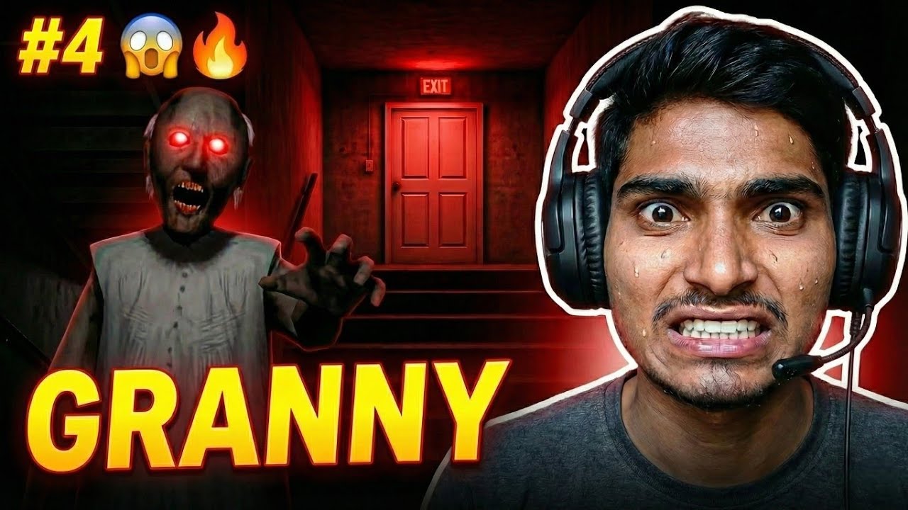 Granny PART 4 😈🔥 | Aaj To FINAL ESCAPE Hoga Ya Nahi? 😱 | Nagesh Gaming 
