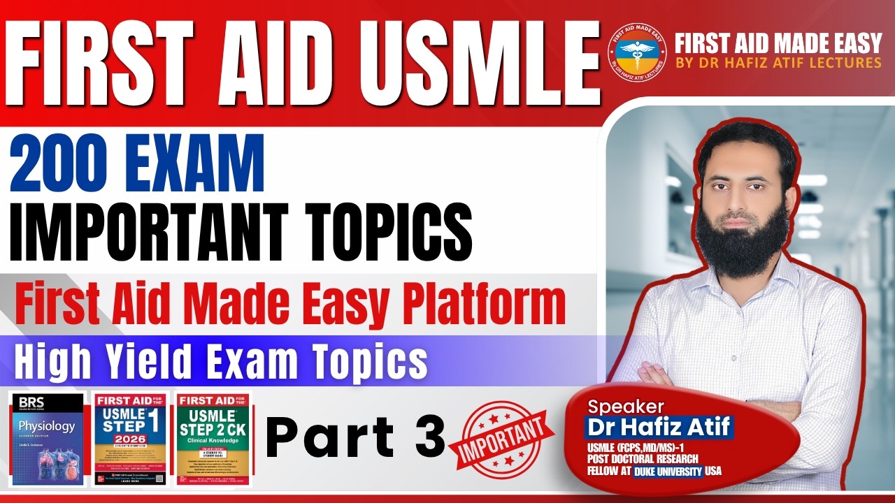200 NRE-1 EXAM Topics . PART 3 by Dr Hafiz Atif