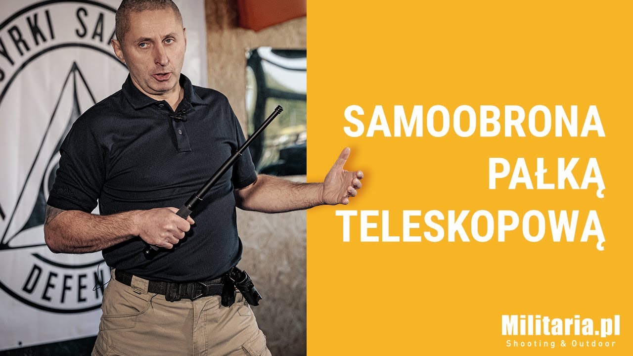 Pałka teleskopowa i samoobrona z jej użyciem - rozmowa z Tomaszem Maczugą