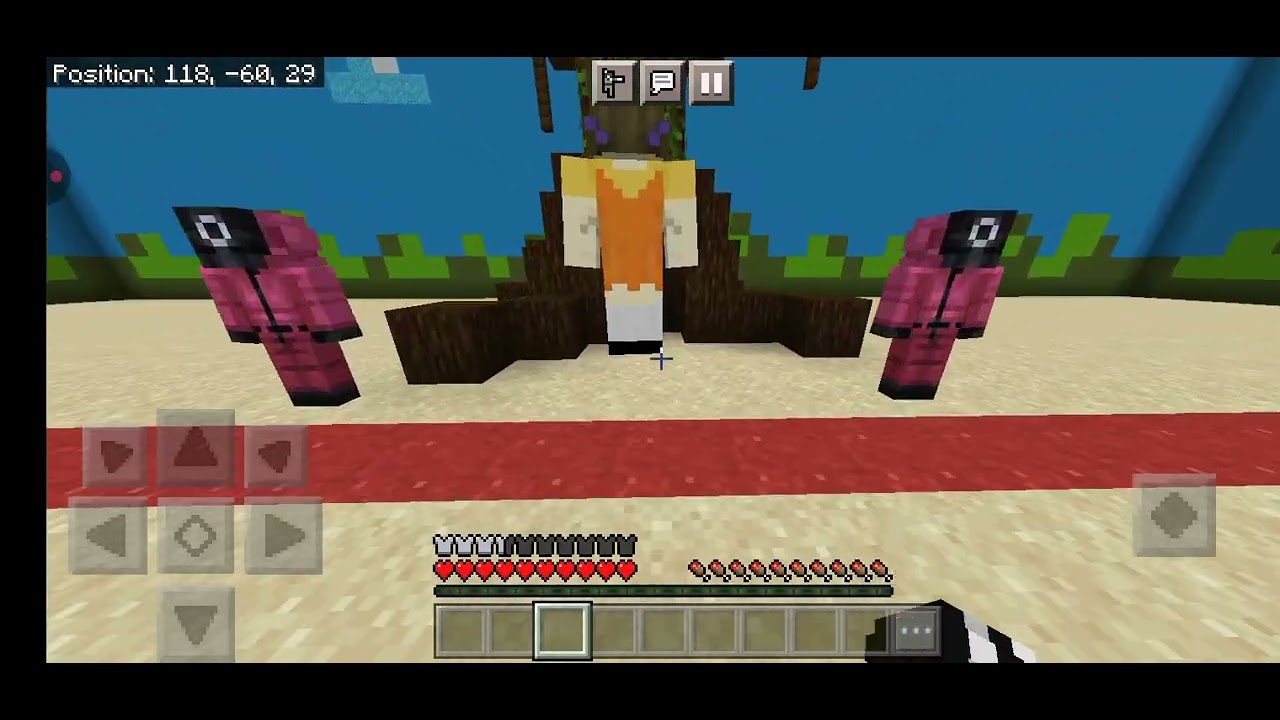 MINECRAFT LEKIN MEN   SQUID  GAME   OYNADIM  |  OBUNA   BOLAMIZ...
