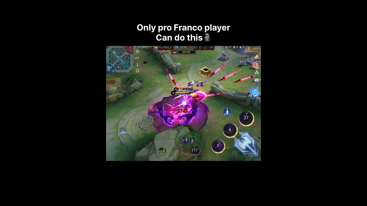 Только профессиональный игрок Franco может сделать это🗿 #shorts #mlbbm5 #franco #mlbb #mobilelege...