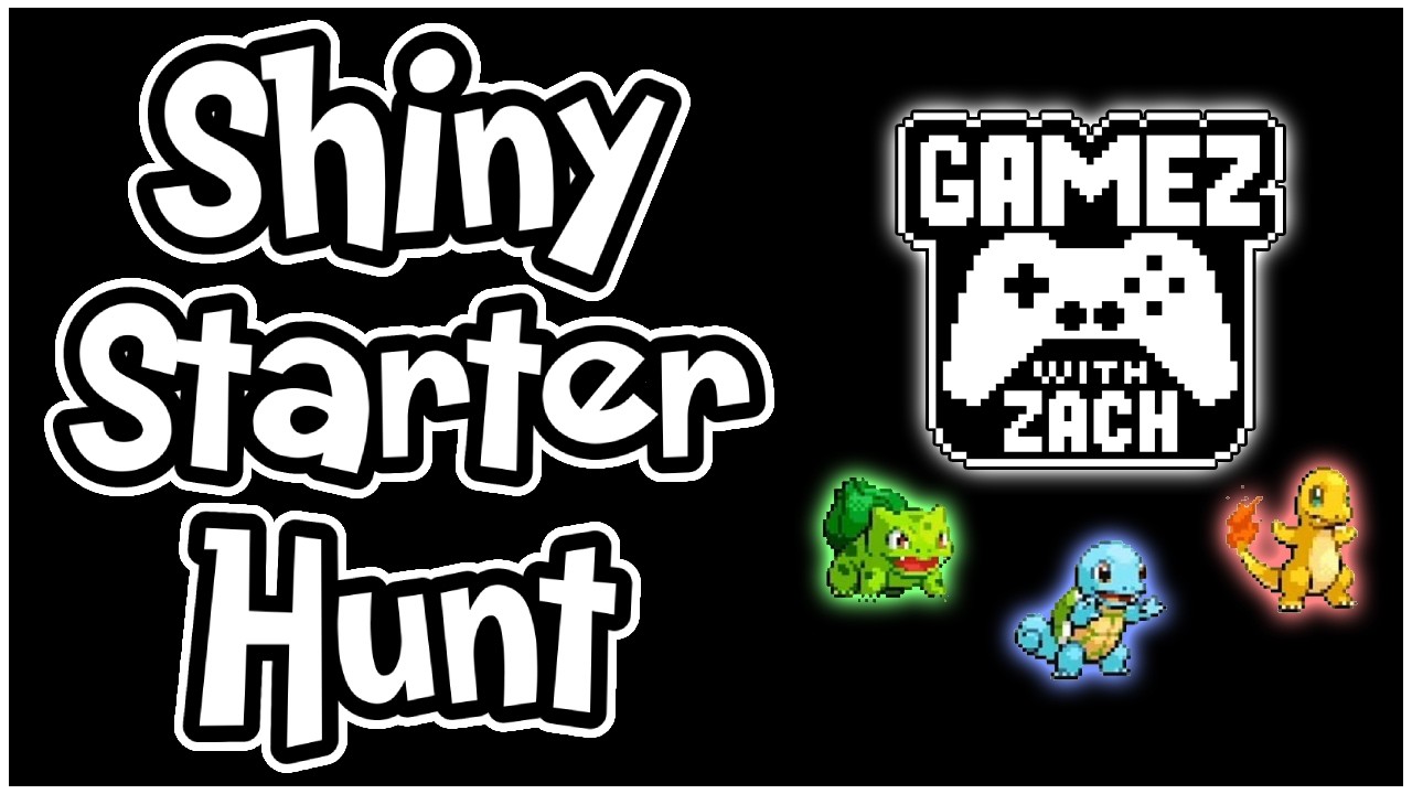 Shiny Starter Hunt | Pokémon Fire Red & Leaf Green (Vertical)