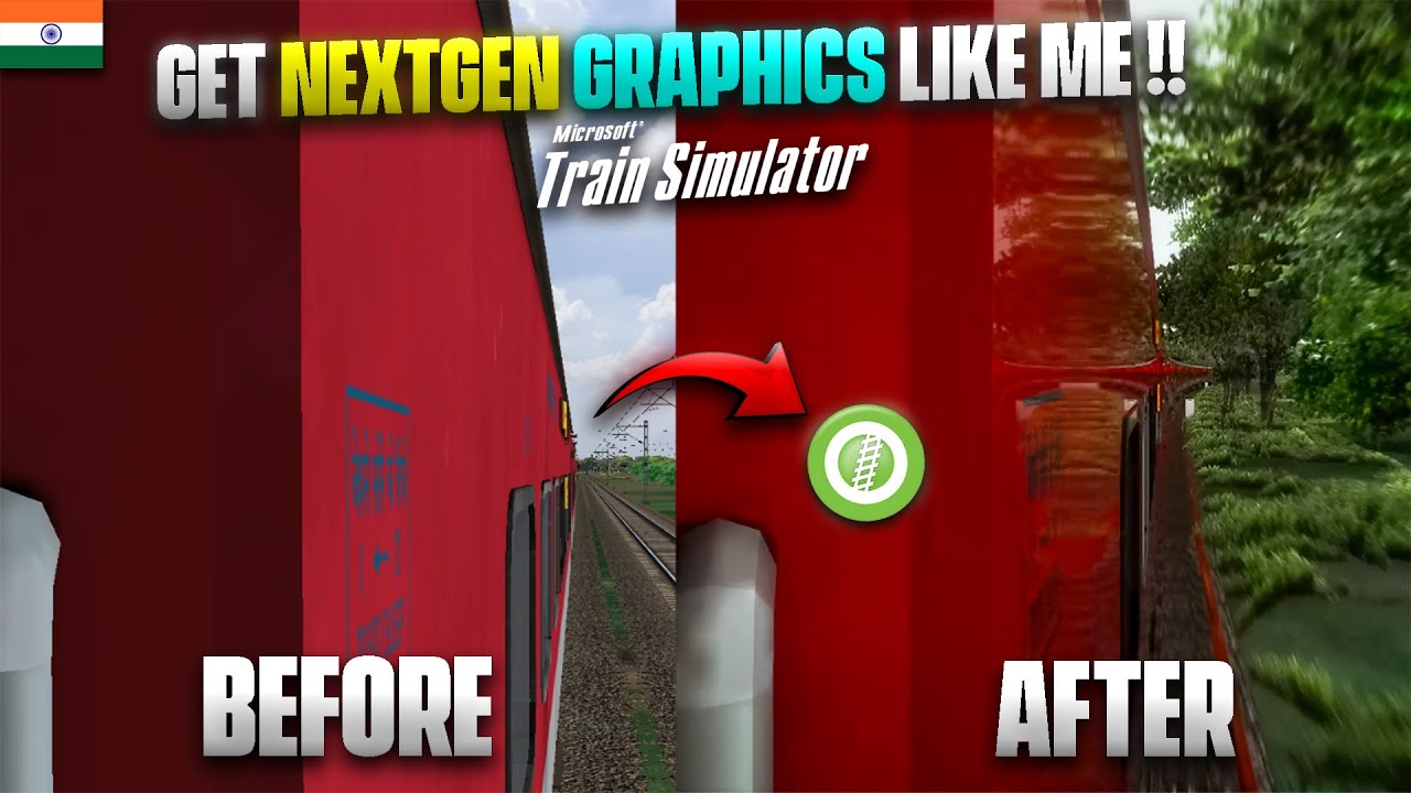 GET REALISTIC GRAPHICS LIKE ME !! || HOW TO GET REALISTIC GRAPHICS IN MSTS OPEN RAILS (TUTORIAL)
