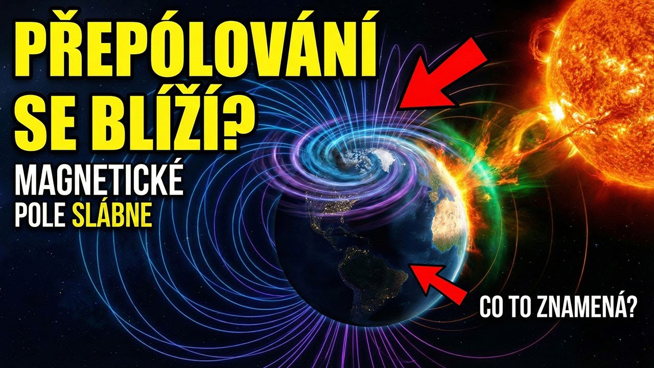 Přep&oacute;lov&aacute;n&iacute; se bl&iacute;ž&iacute;? Proč magnetick&eacute; pole Země sl&aacute;bne a co to znamen&aacute; | AstroČech