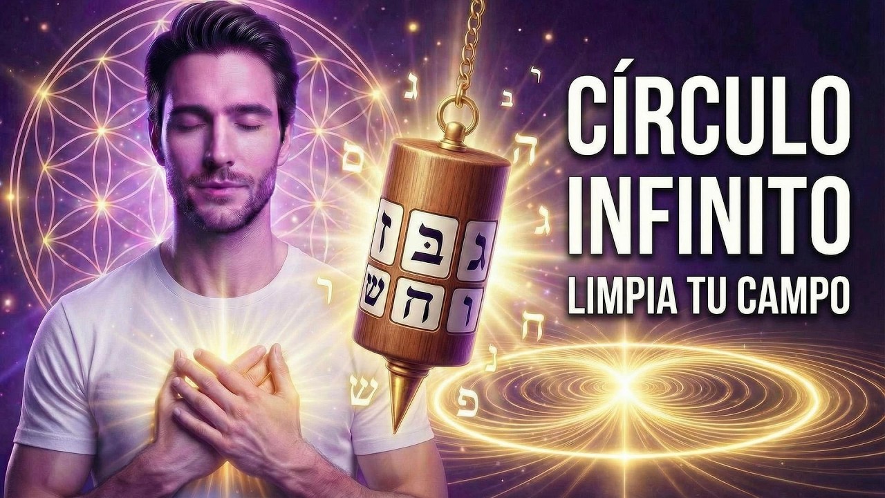 El c&iacute;rculo infinito de expansi&oacute;n | P&eacute;ndulo hebreo para limpiar tu campo