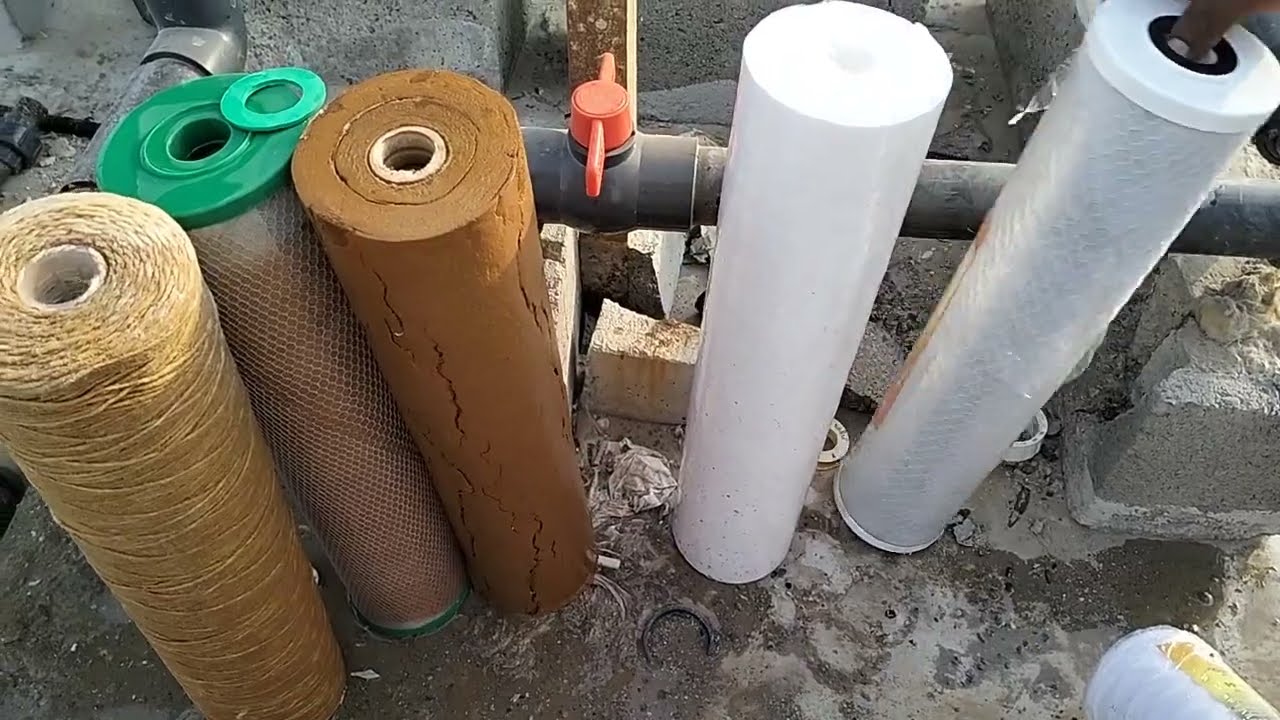 تغير شمعات فلتر المياة الرئيسي الجامبو 3مراحل في أقل من 10 دقائق 