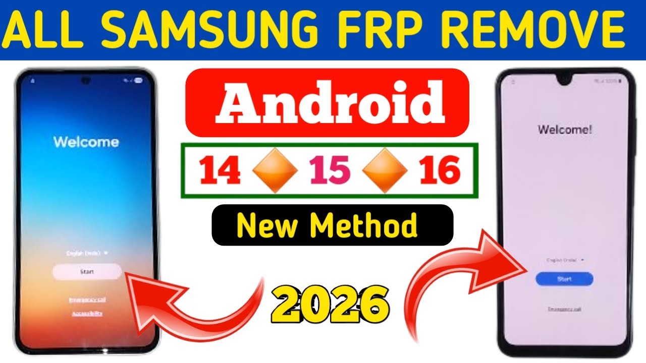 ALL Samsung FRP Bypass Android  13/14/15/16 | Samsung FRP Unlock Tool 2026 | New Tool 2026 Free |