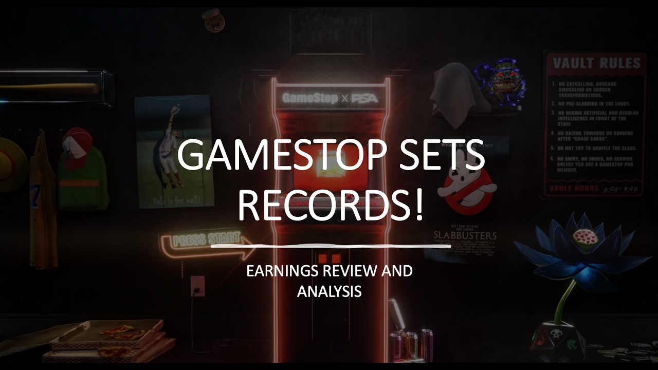 РЕКОРДНАЯ ПРИБЫЛЬ GAMESTOP!! ОБЪЯСНЯЮ КАК ЭТО РАБОТАЕТ (ОБЗОР ОТЧЕТНОСТИ)