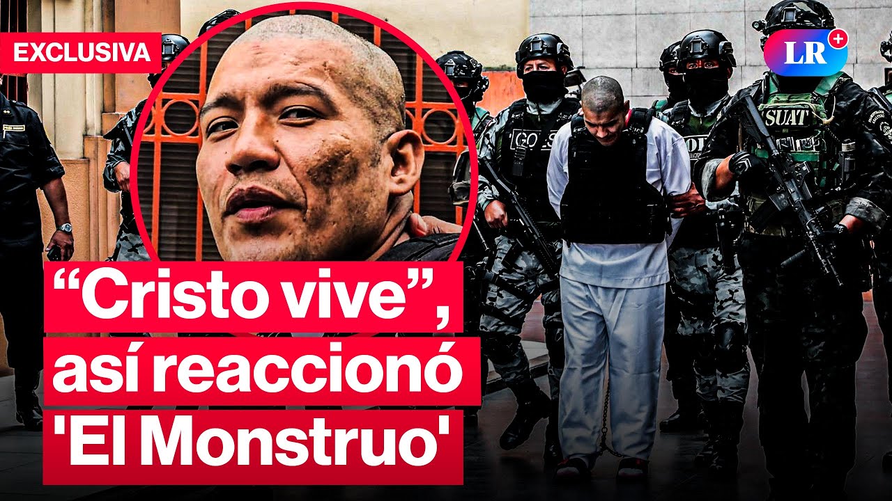 “Cristo vive”: esto dijo ‘El Monstruo’ antes de su reclusión en la Base Naval del Callao | 