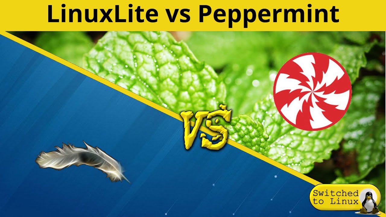 Linux Lite vs Peppermint OS | DistroWars