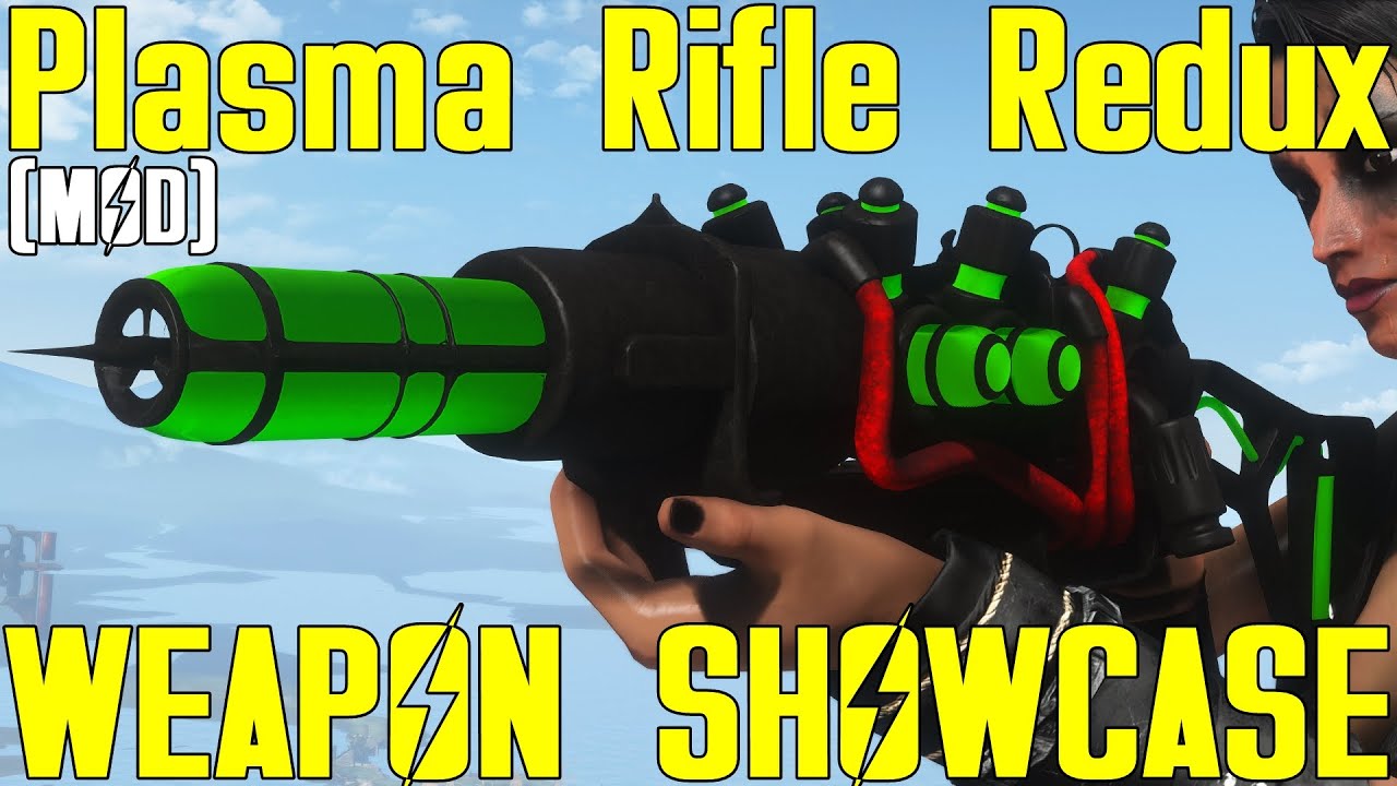 Fallout 4: Plasma Rifle Redux - Weapon Mod Showcase