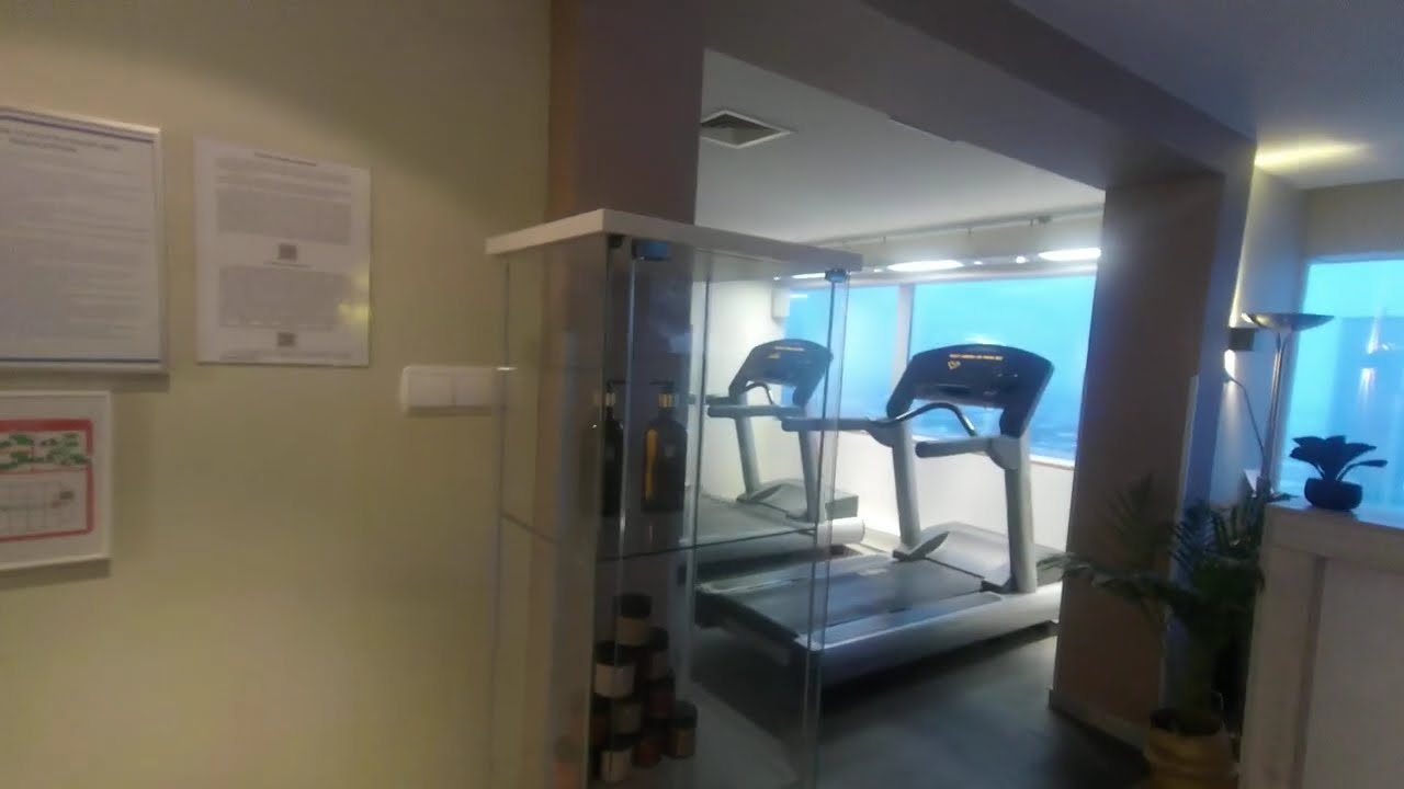 The Gym in NOVOTEL Warsaw Centre.The place where You can think about Your body/forget about world