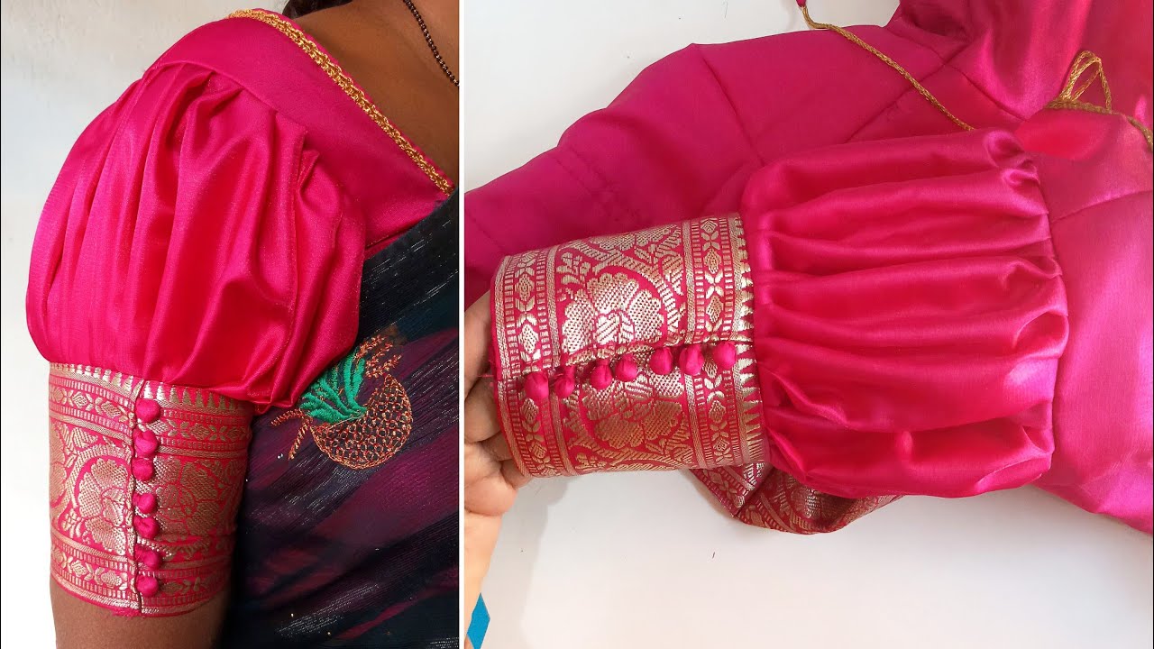  puff sleeve cutting and stitching | balloon puff sleeves cutting and stitching  | बाजू डिजाइन |