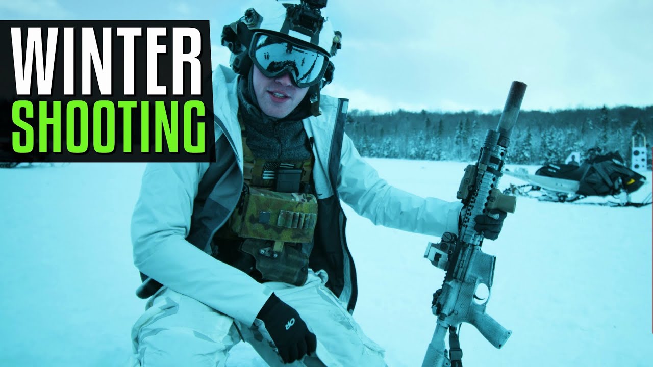 Winter Shooting ft. MK18, AUG, MP5, SCAR 17 - One Take