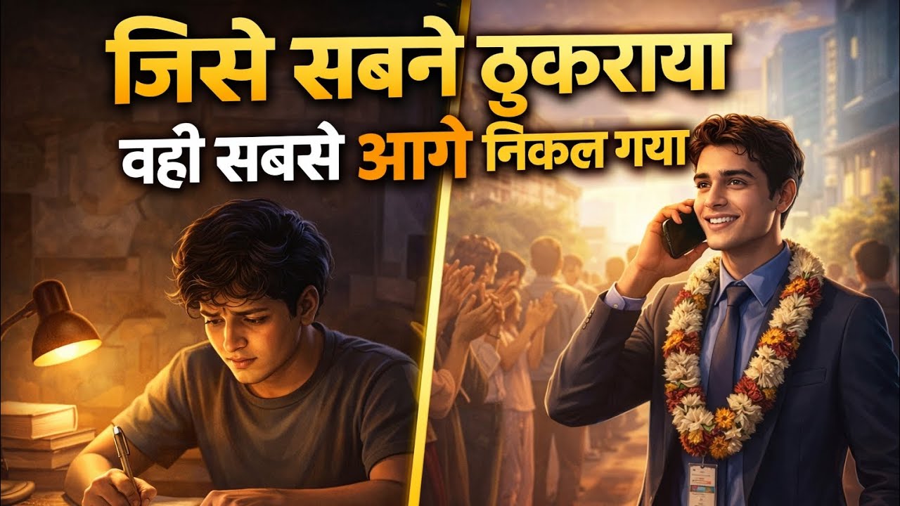 🔥जिसे सबने ठुकराया वही सबसे आगे निकल गया | Powerful Motivational Story | Hindi Motivation🔥