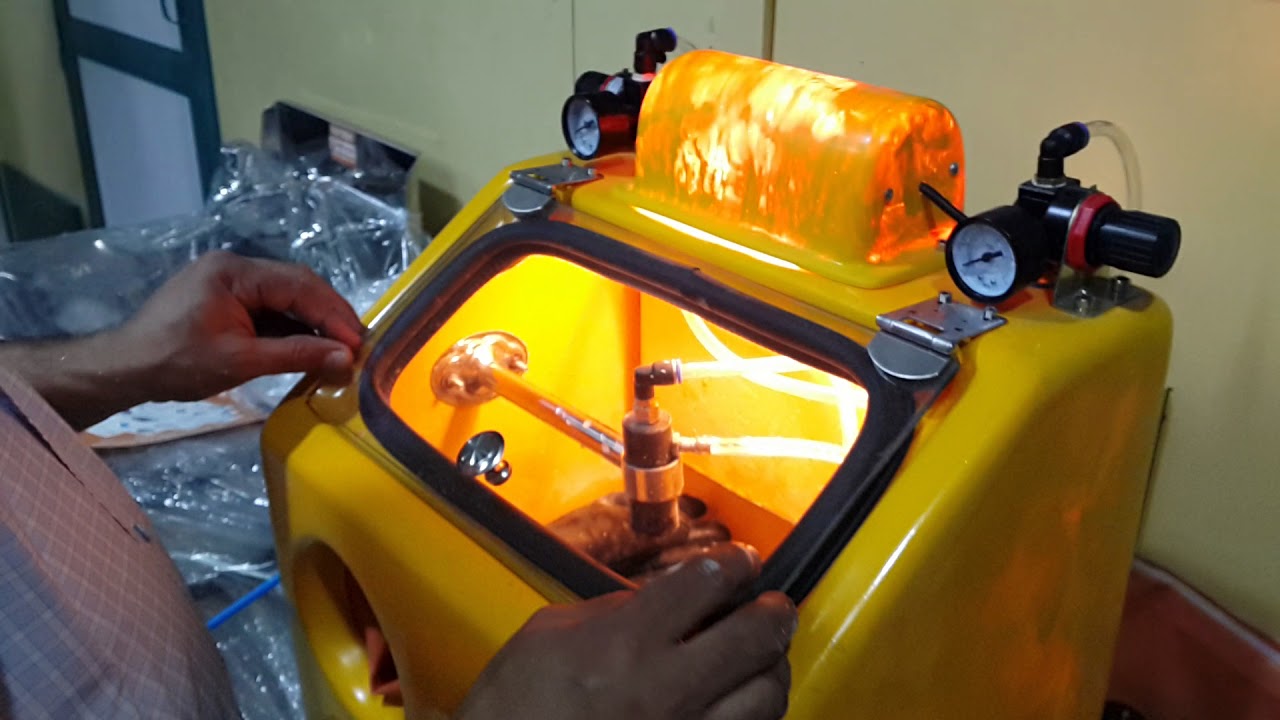 Wet sandblaster machine intallation procedure..by vapson