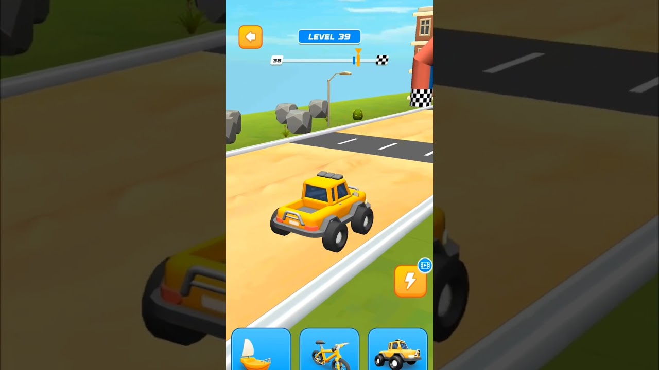 Shape shifting 🏃🚗🚲🚦 Level Gameplay Walkthrough Android,iOS Max Level