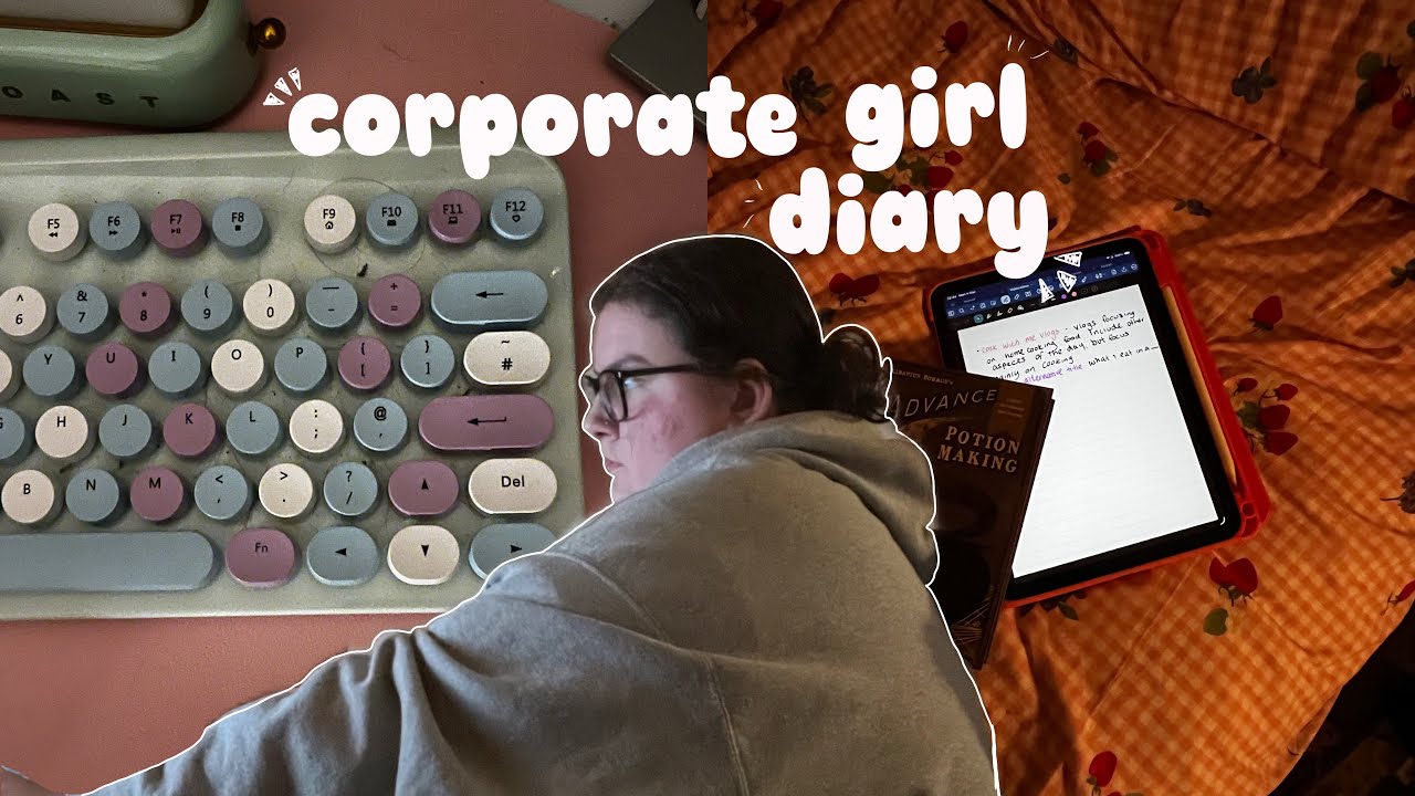 CORPORATE GIRL DIARIES 🫧 day in my life, work from home, coffee etc.