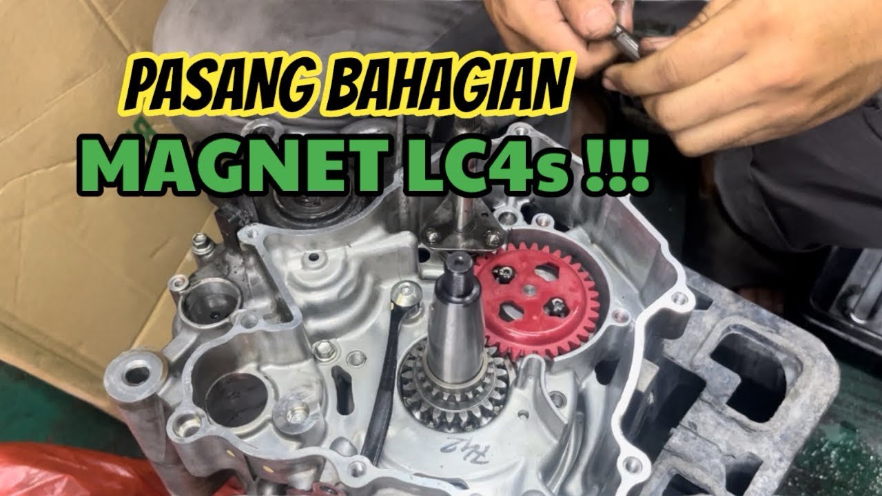 LC135 4S | CARA PASANG BAHAGIAN MAGNET