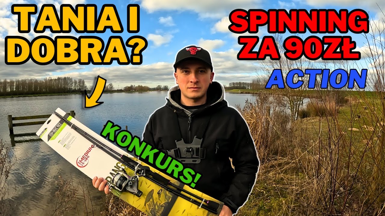 TEST WĘDKI SPINNINGOWEJ Z ACTION - WARTO KUPIĆ?
