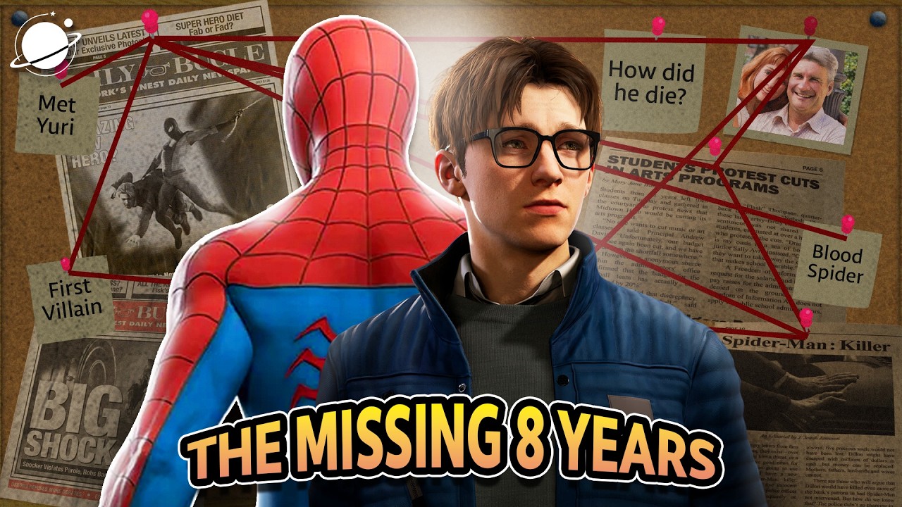 🕷️ 8 потерянных лет Человека-паука от Insomniac