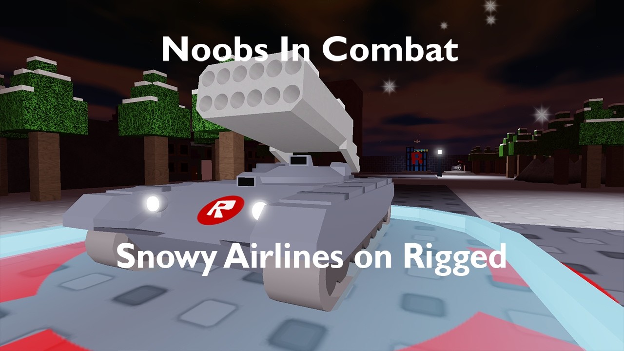How to beat Snowy Airlines solo on Rigged (Noobs In Combat, Roblox)