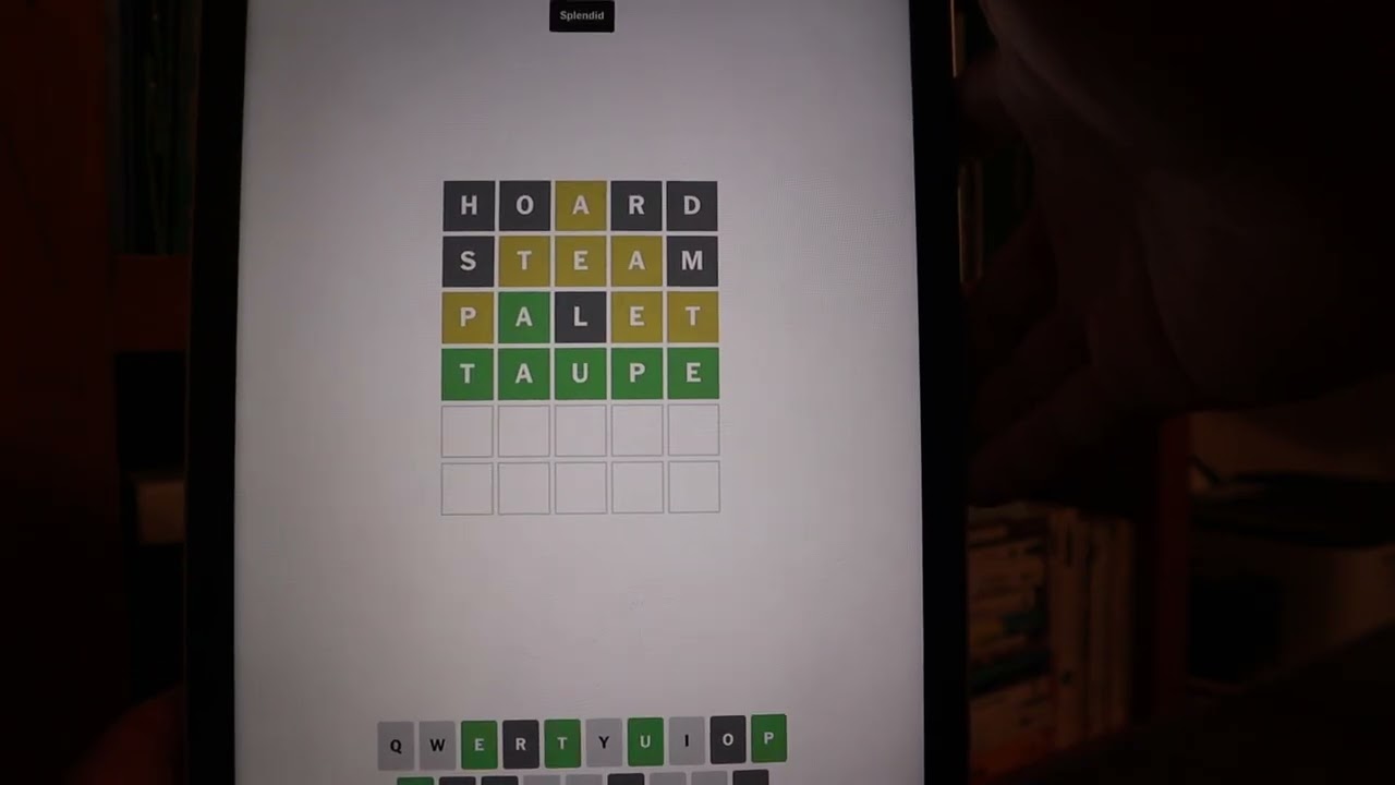 Playing Wordle in ASMR