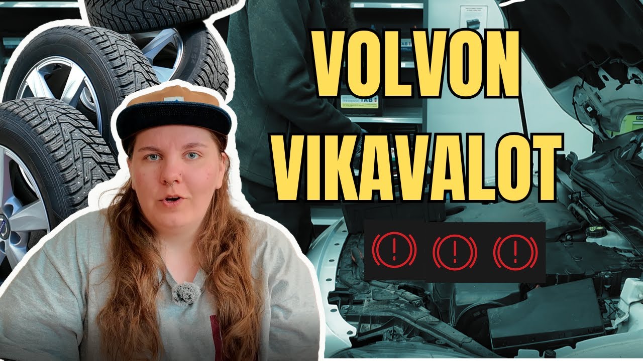 Mikä on Volvossa vikana??? Vikakoodeja, akun vaihtoa, rekisterikilvet uusiin ja kesärenkaat alle