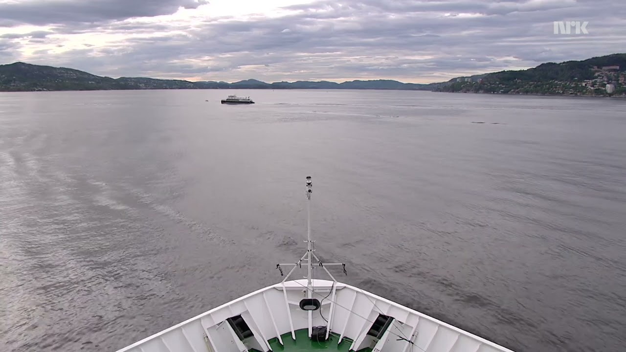 Hurtigruten minutt for minutt - Front Camera - 01 (Bergen - Florø - 2011-12-23)