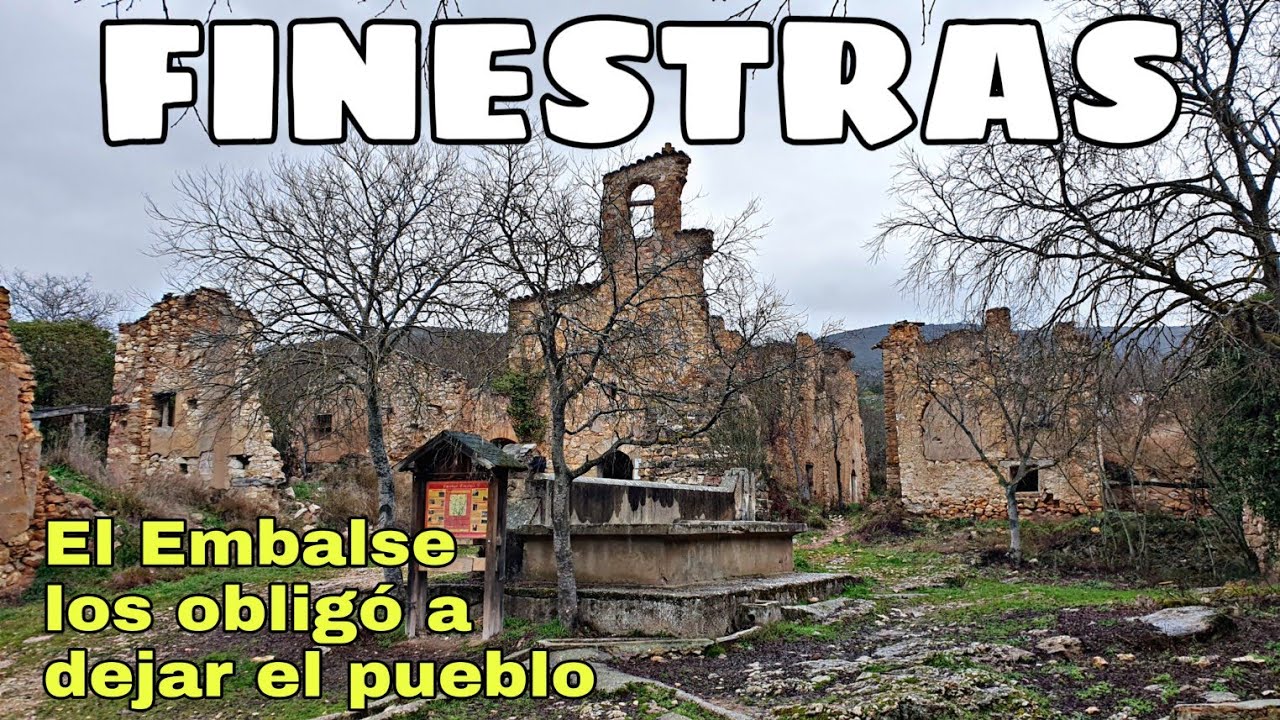 FINESTRES, the abandoned village with the Great Wall of China! Discover the empty Spain.