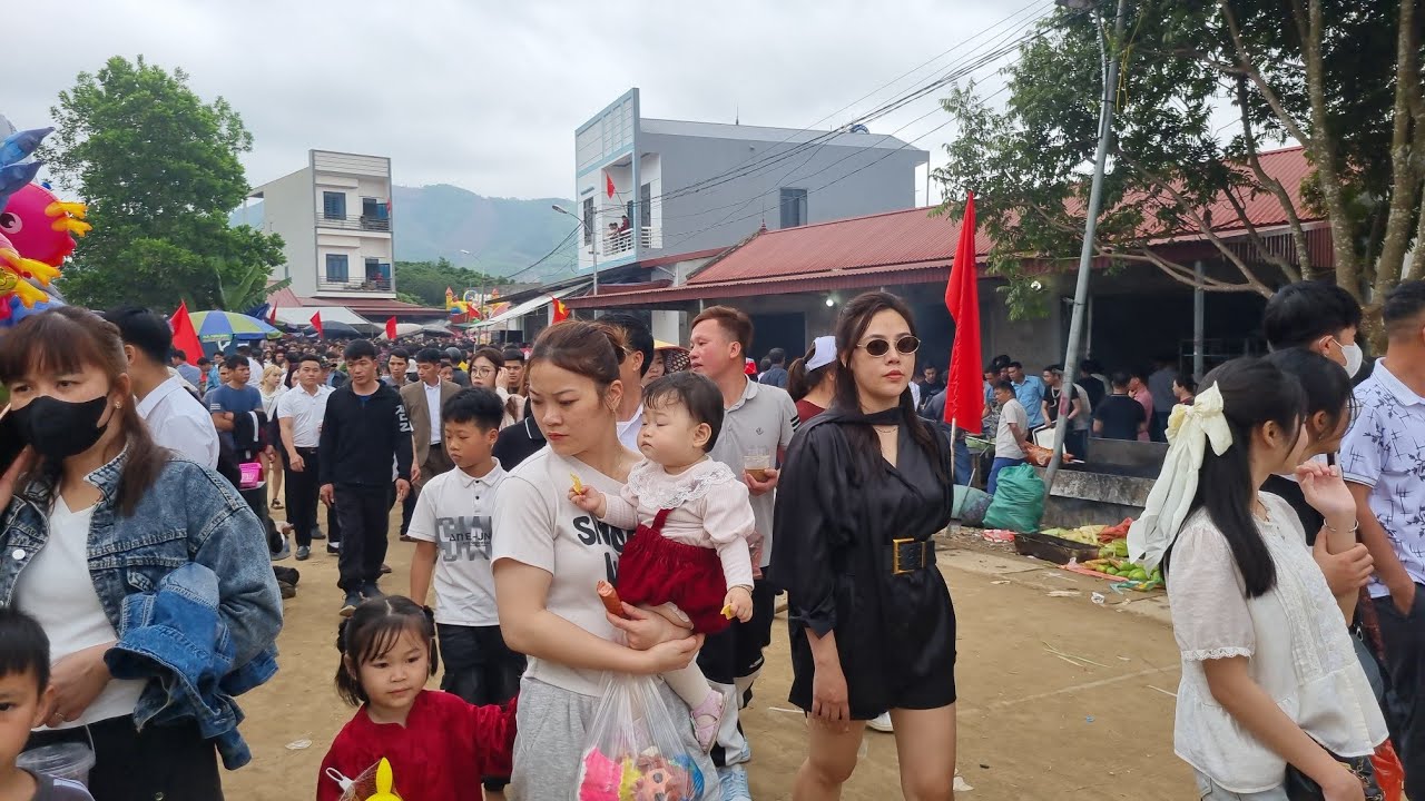 Chợ tình tân Sơn12 tháng giêng 2026 lúc tan hội 