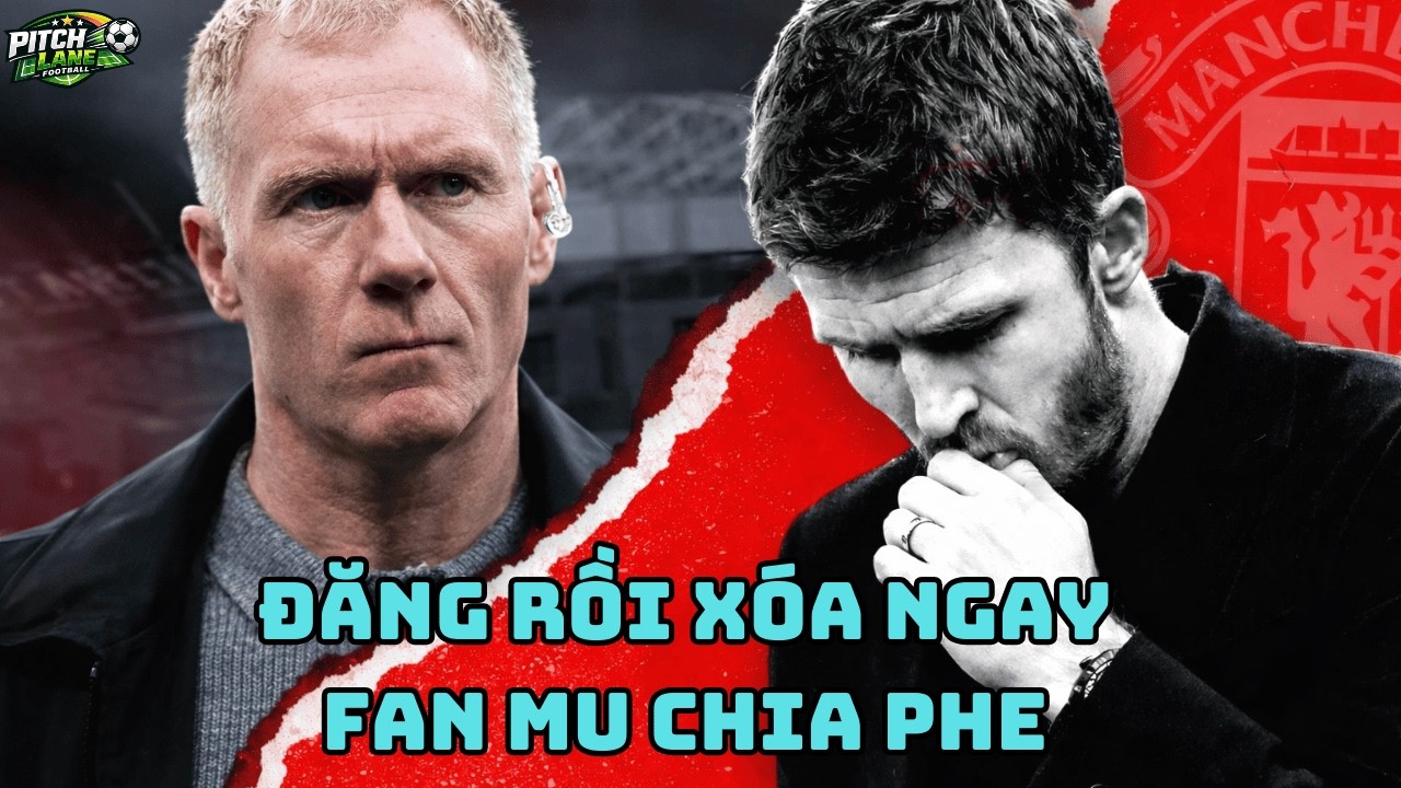 “NỘI CHIẾN” MAN UNITED  SCHOLES BẮN 1 CÂU, CỘNG ĐỒNG CHIA PHE, CARRICK BỊ ĐẶT DẤU HỎI