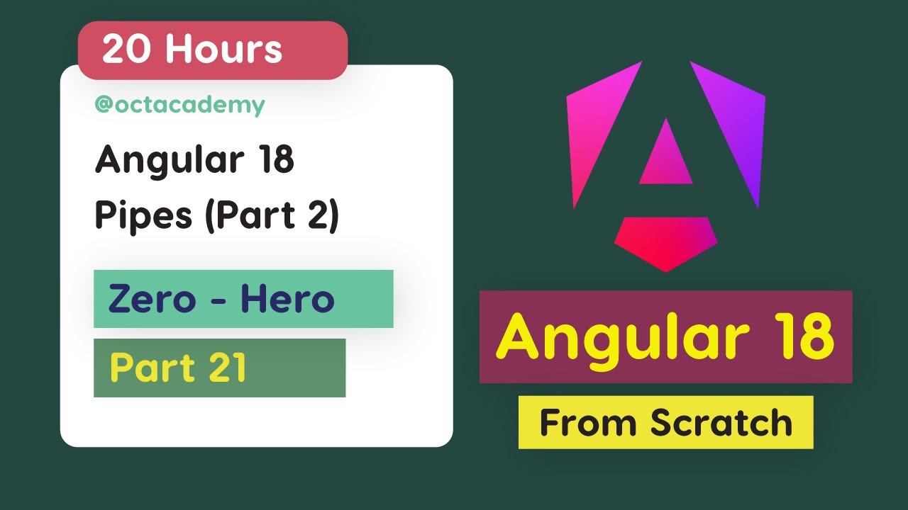 Полный курс Angular 18 (часть 21) — полное руководство по Angular 18 от нуля до героя