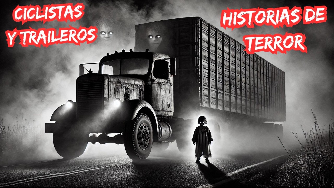 🌙TRAILEROS : HISTORIAS de TERROR CAMIONEROS en CARRETERAS y CICLISTAS en RUTINA NOCTURNA VOL I 🚴‍♂️