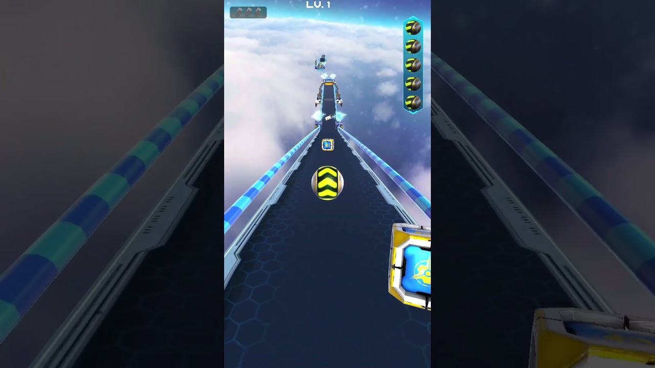 Space Rolling Balls Start Guru Game Play skill EP - 1