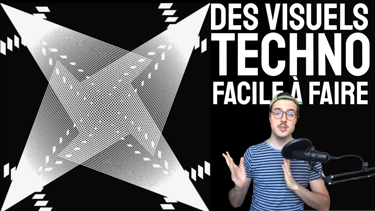 Je créé des visuels Techno simplement avec HeavyM