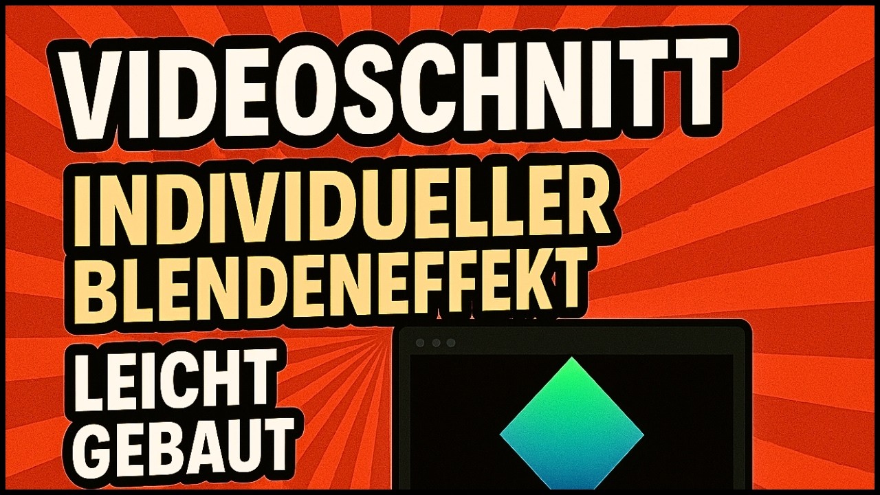 Individueller Blendeneffekt leicht gebaut - Videoschnitt 2025