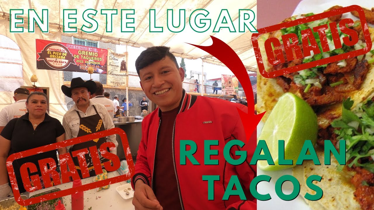 En este lugar REGALAN TACOS al PASTOR 🌮 GRATIS ll San Nicolás Buenos Aires, Puebla.