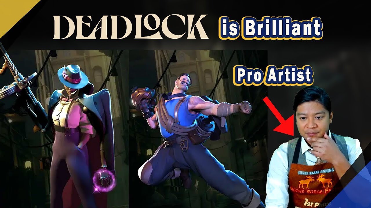Pro Artist Breaks Down, Explains Why DEADLOCK Characters Look SO GOOD