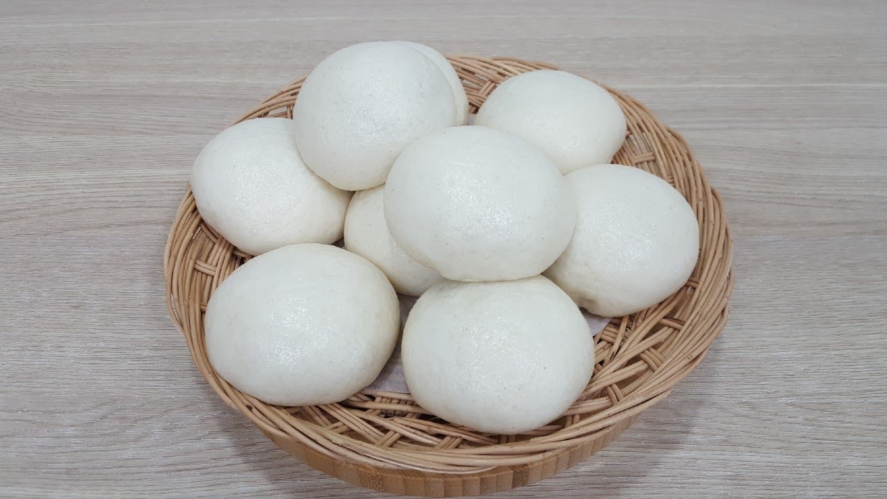 손반죽 쌀찐빵 Rice Steamed Buns! 100%우리쌀로 만든 내 최애 쌀찐빵 레시피^^