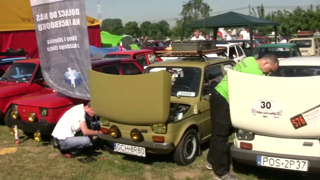 Zlot Fiat 126p Oborniki 2018