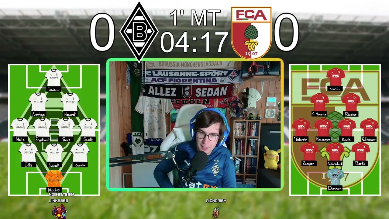 Borussia Mönchengladbach - Augsburg commenté! | Carton plein pour la 1ère de 2026!