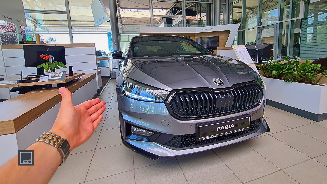 ПОЛНЫЙ ОБЗОР Skoda Fabia 2023 | Экстерьер, интерьер, практичность и информационно-развлекательная...