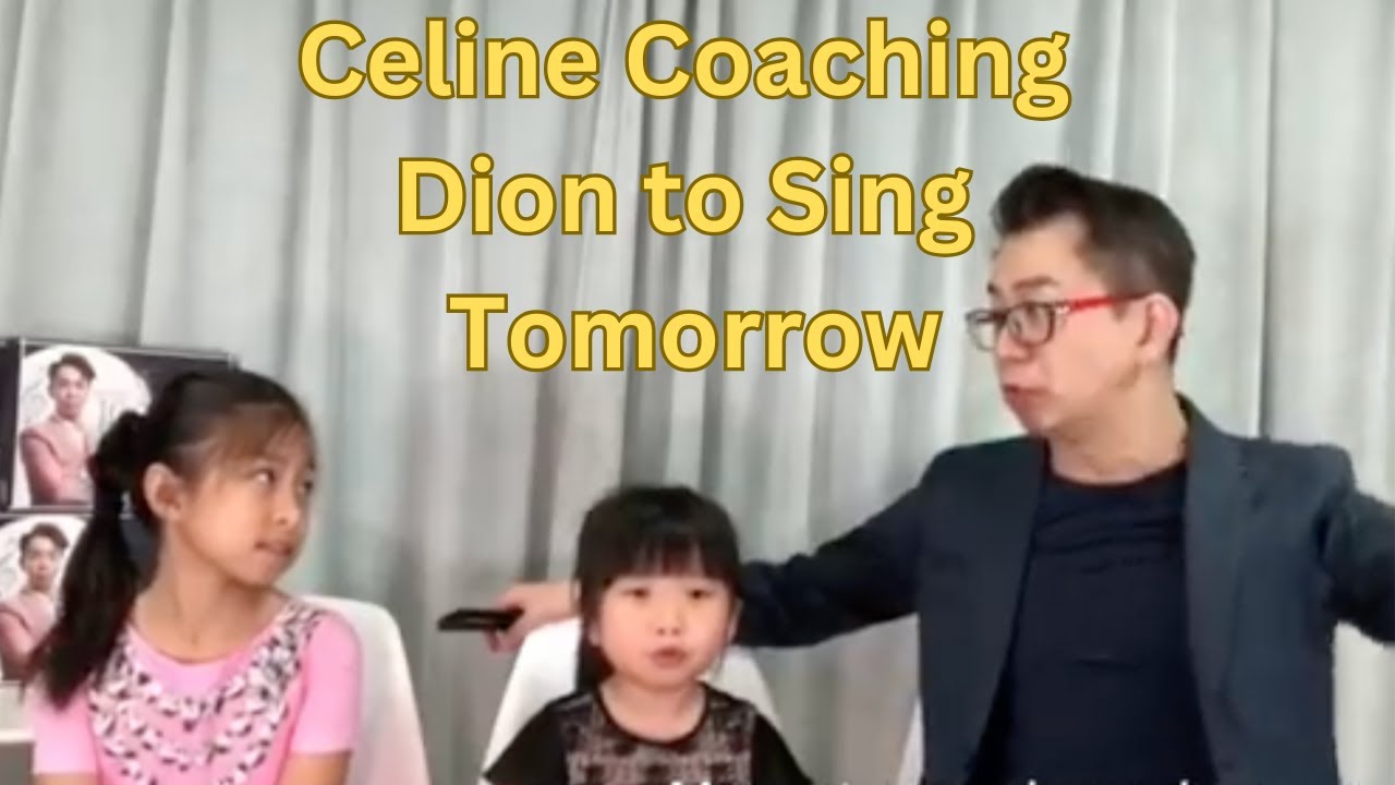 Watch Celine Tam Transform Into A Vocal Pro With The Help Of Dion Tam - Must See!
